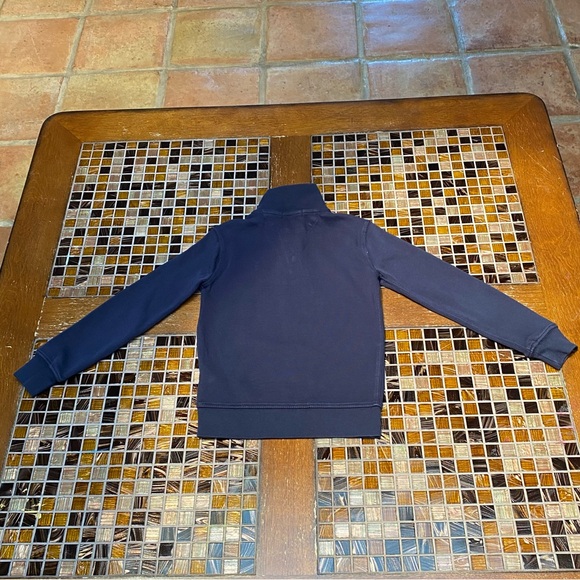 Ralph Lauren Interlock Quarter Zip Boys Pullover - Picture 6 of 10